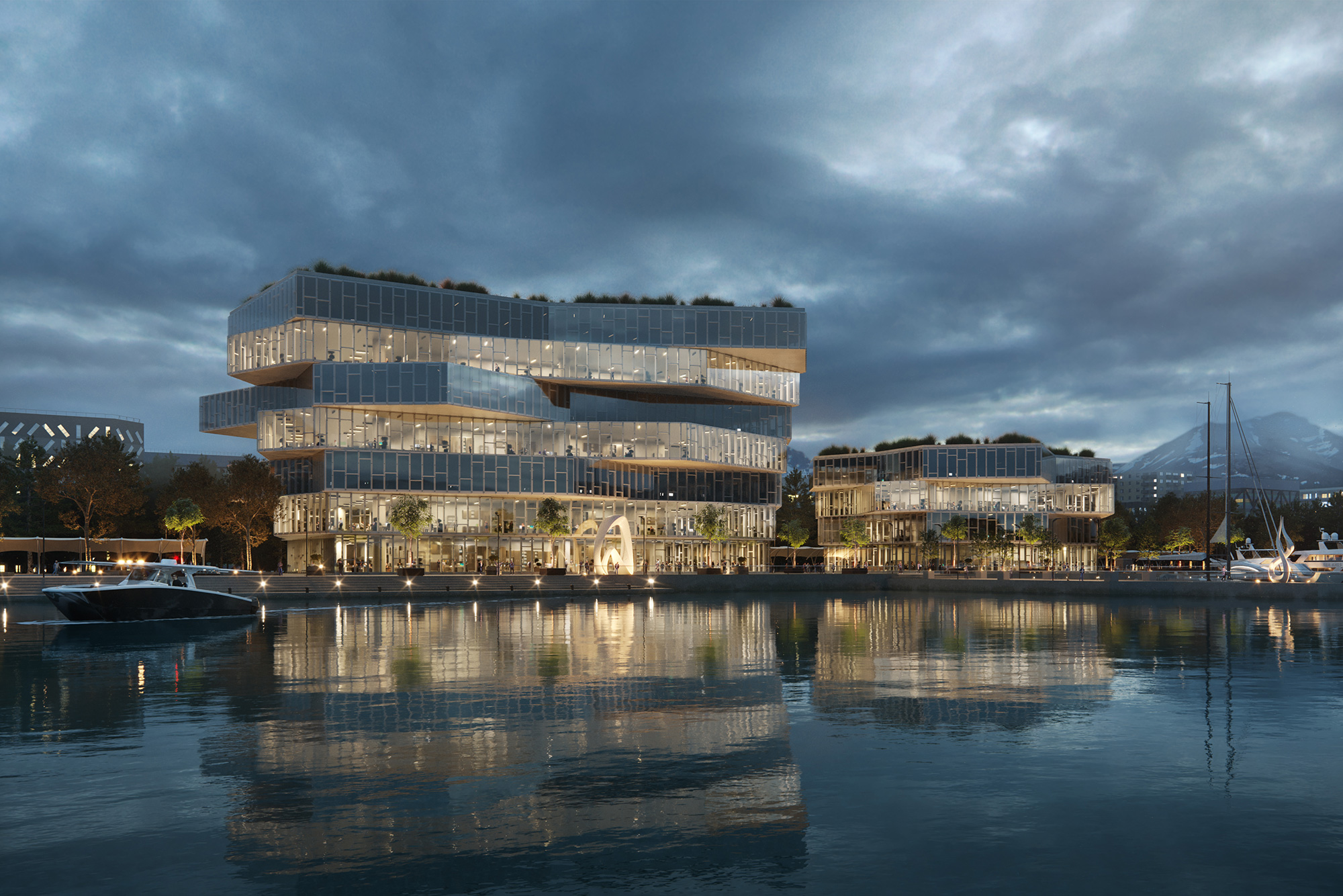 Waterfront And Harbour Developments With 3D Rendering Sydney